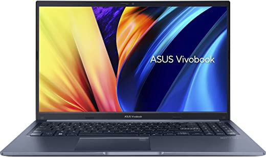 ASUS Vivobook 15 (2022), 15.6" (39.62 cms) FHD, Intel Core i3-1220P 12th Gen, Thin and Light Laptop (8GB/512GB SSD/Iris Xe Graphics/Windows 11/Office 2021/Blue/1.7 kg), X1502ZA-EJ311WS