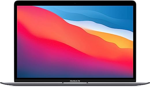 2020 Apple MacBook Air Laptop: Apple M1 chip, 13.3-inch/33.74 cm Retina Display, 8GB RAM, 256GB SSD Storage, Backlit Keyboard, FaceTime HD Camera, Touch ID. Works with iPhone/iPad; Space Grey
