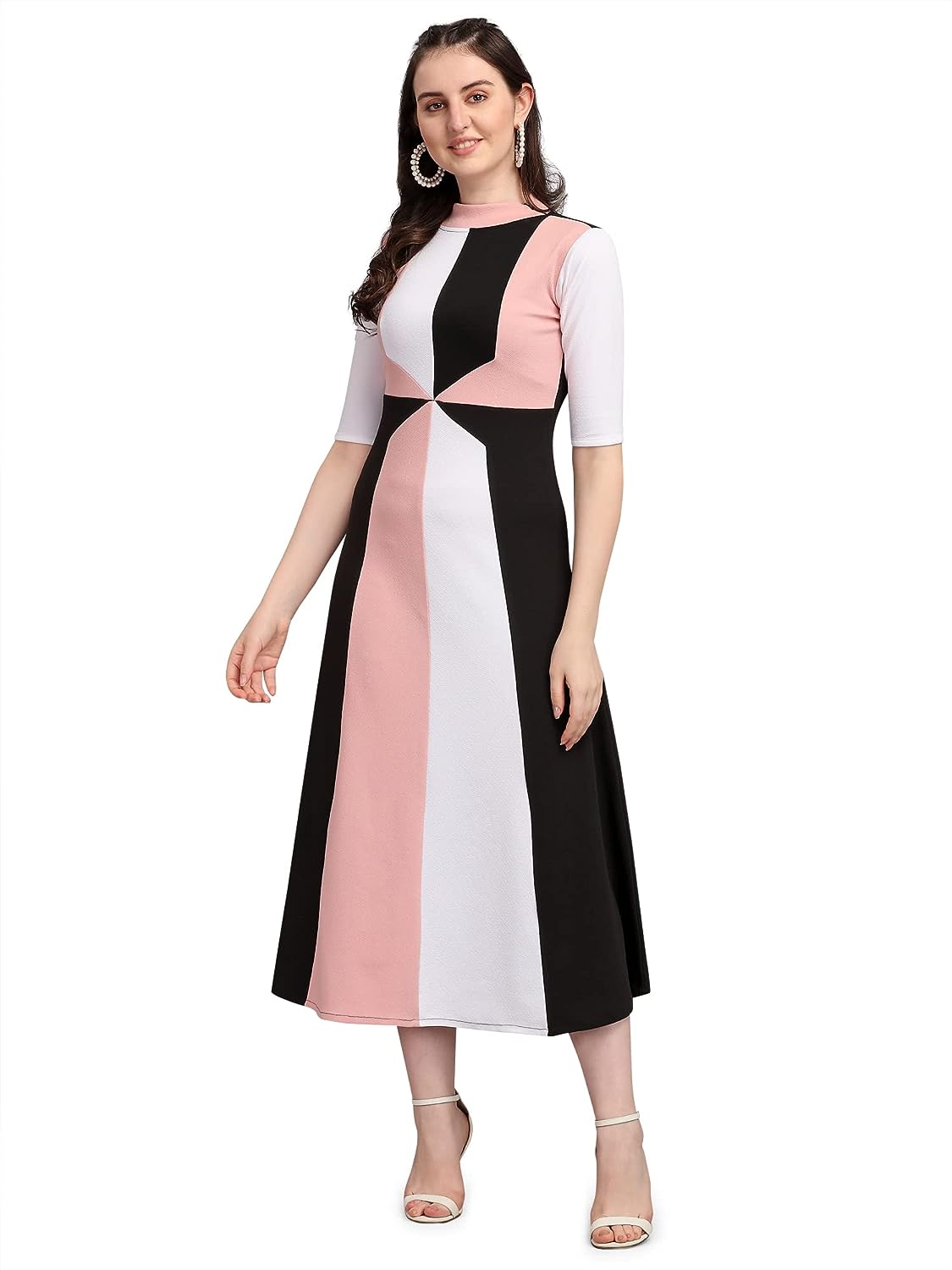 PURVAJA Women’s Empire Maxi Dress(Lucy-472-479)