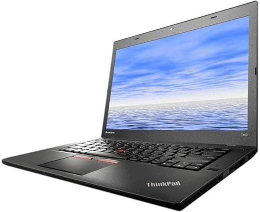 (Renewed) Lenovo ThinkPad T Series T450 (20BV0064US) Laptop Intel Core i5 5300U (2.30 GHz) 4 GB Memory 500 GB HDD 14 1366 x 768 Intel HD Graphics 5500 Windows 7 Professional 64-Bit / Windows 10 Pro Downgrade inches