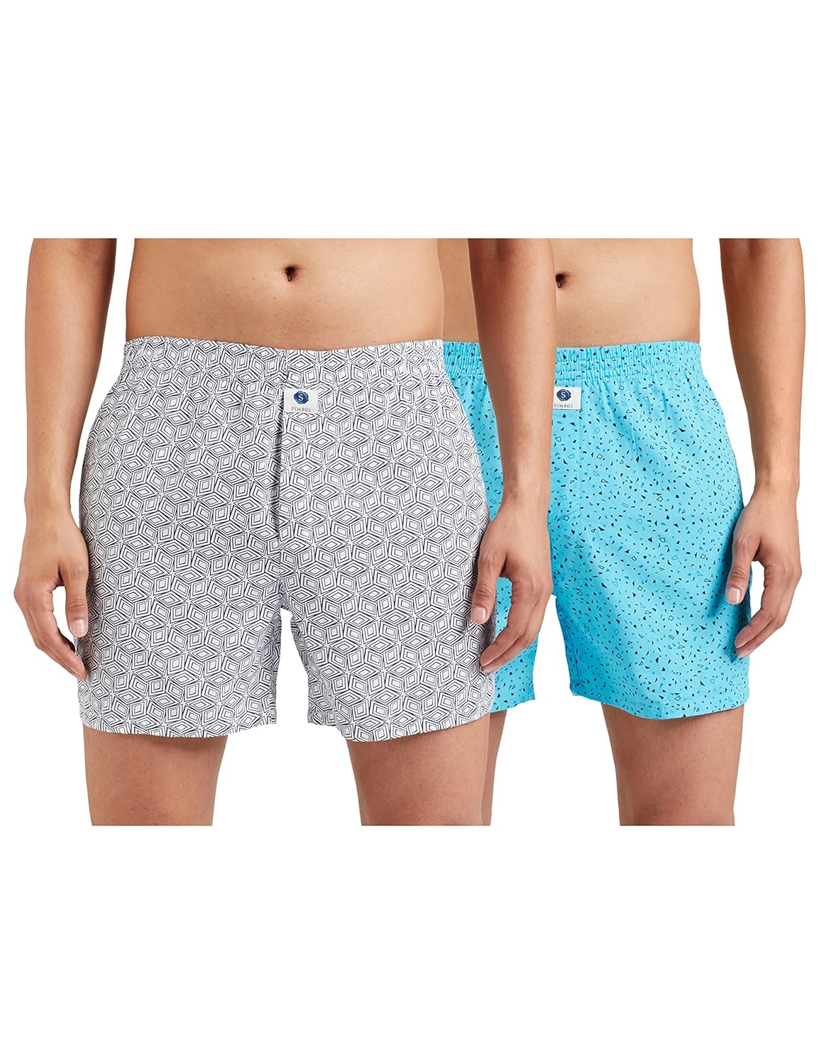 Amazon Brand - Symbol Men's Cotton Regular Boxer Shorts