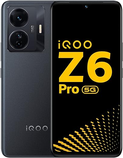 iQOO Z6 Pro 5G by vivo (Phantom Dusk, 8GB RAM, 128GB Storage) | Snapdragon 778G 5G | 66W FlashCharge | 1300 nits Peak Brightness | HDR10+