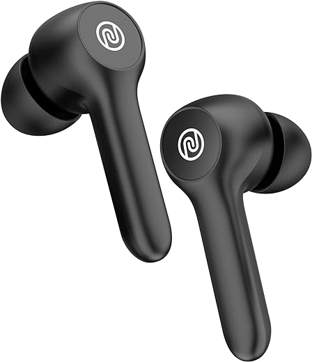 Noise Buds VS201 V2 in-Ear Truly Wireless Earbuds with Dual Equalizer | Total 14-Hour Playtime | Full Touch Control | with Mic | IPX5 Water Resistance and Bluetooth v5.1 (Charcoal Black)