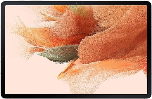 Samsung Galaxy Tab S7 FE 31.5 cm (12.4 inch) Large Display, Slim Metal Body, Dolby Atmos Sound, S-Pen in Box, RAM 6 GB, ROM 128 GB Expandable, Wi-Fi+4G Tablet, Mystic Pink