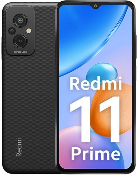 REDMI 11 Prime (Flashy Black, 128 GB)