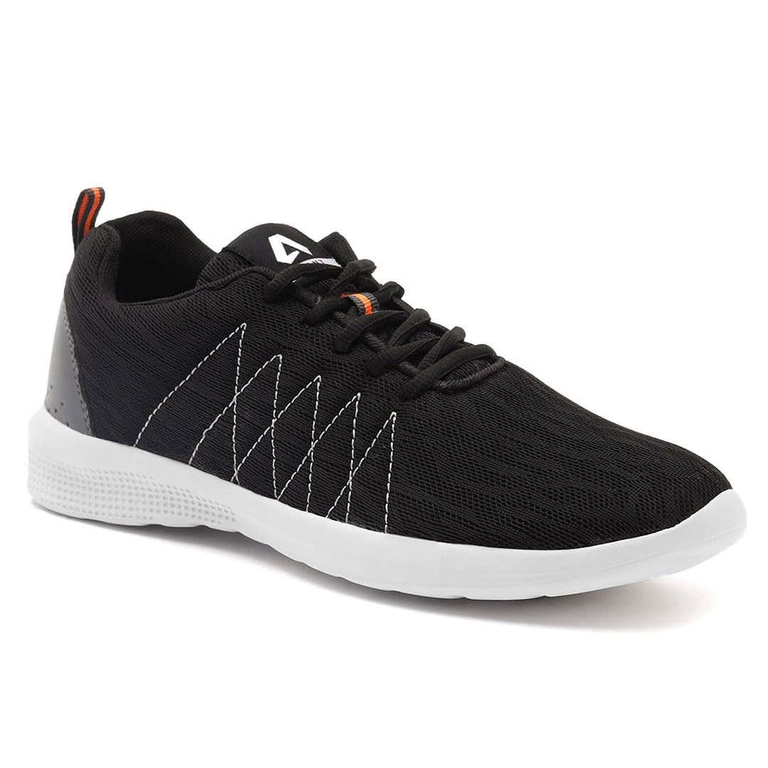 AVANT Men's Grey/Black Running Shoes - 6 UK