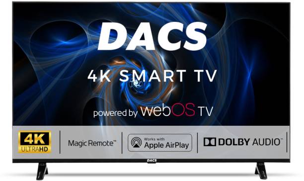 DACS Crystal Premium 164 cm (65 inch) Ultra HD (4K) LED Smart WebOS TV 2023 Edition with Dolby Audio & Magic Remote  (A65UHD2WOSA)