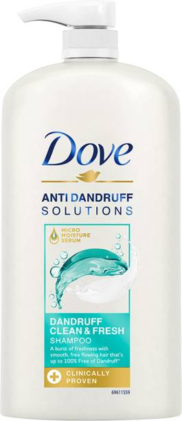 DOVE Anti Dandruff Clean & Fresh Shampoo, Prevents Dandruff & Dry Scalp
