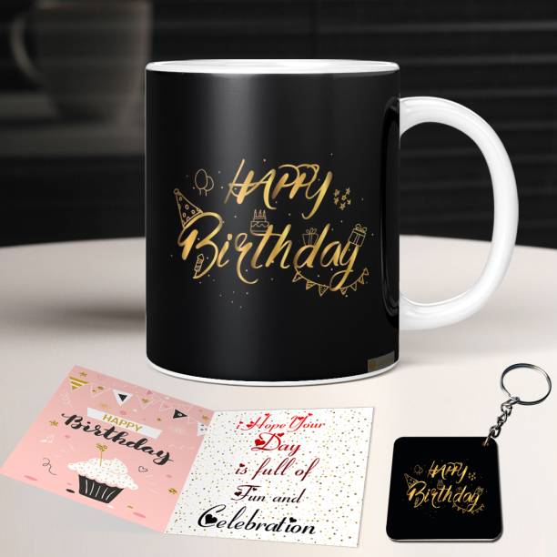 GiftsOnn Mug, Keychain, Greeting Card Gift Set