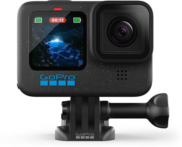 GoPro HERO12 DualLCDScreens 5.3K60 UltraHDVideo HyperSmooth 6.0withAutoBoostWaterproof Sports and Action Camera