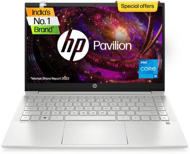 HP Pavilion Intel Core i5 12th Gen - (8 GB/512 GB SSD/Windows 11 Home) 14-dv2053TU Thin and Light Laptop