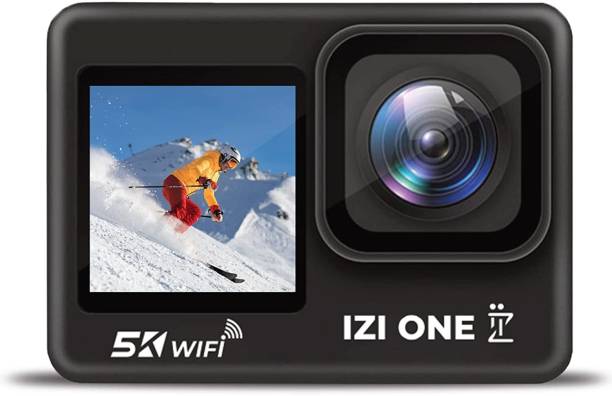 IZI ONE 5K Ultra HD 48MP Touch & WiFi Action Camera Sports and Action Camera