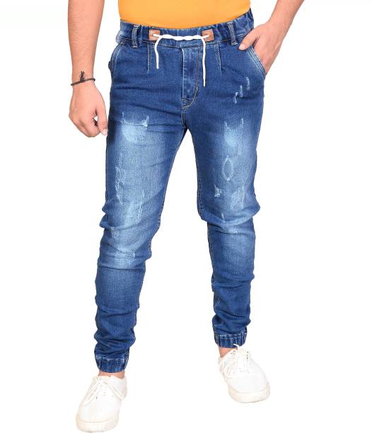 jaunier Jogger Fit Men Dark Blue Jeans