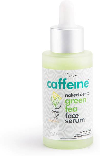 mCaffeine Hydrating Green Tea Face Serum for Glowing Skin with Hyaluronic Acid|Men & Women  (40 ml)