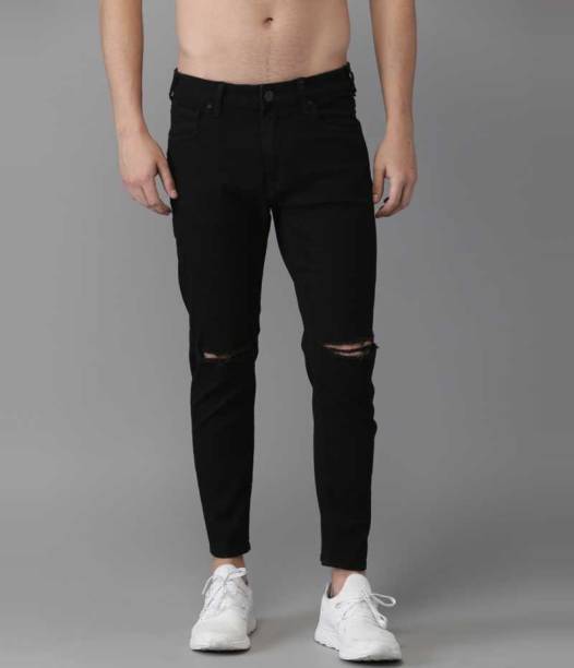 Nayak Fashion Slim Men Black Jeans