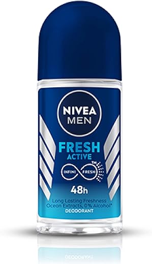 Nivea Fresh Active Deodorant Roll On For Men , 50 ml
