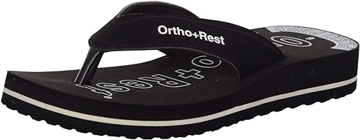 Ortho + Rest Men Slipper Orthopedic Super Soft, Lightweight and Comfortable Flip Flops for Home Daily Use