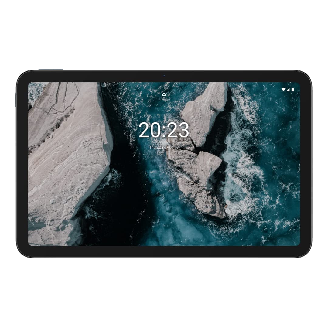 (Renewed) Nokia T20 Tablet, 4GB RAM, 8200mAh Battery, 10.36 inches 2K Screen with Low Blue Light, Wi-Fi + LTE and 64GB storage, expandable up to 512GB