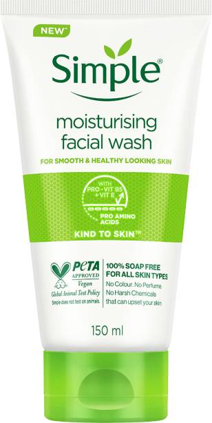 Simple Kind To Skin Moisturising Facial Wash Face Wash