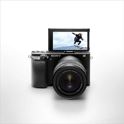Sony Alpha ILCE-6400M 24.2MP Mirrorless Digital SLR Camera (Black) with 18-135mm Power Zoom Lens (APS-C Sensor, Real-Time Eye Auto Focus, 4K Vlogging Camera, Tiltable LCD) - Black