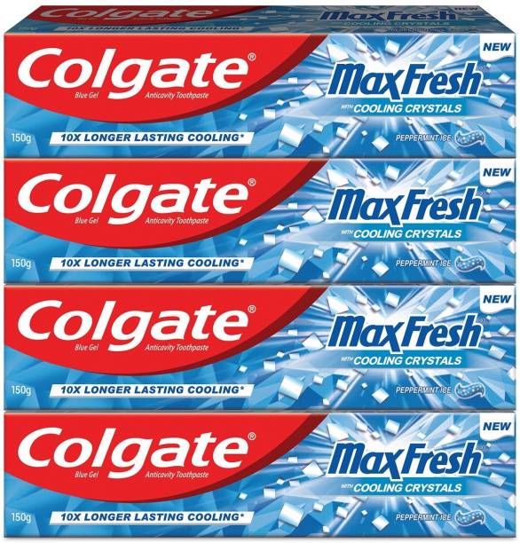 Colgate Maxfresh Blue Gel Peppermint Ice Toothpaste