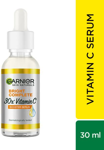 GARNIER Bright Complete Vitamin C Booster Serum Bright Skin, Light Texture, Face Serum