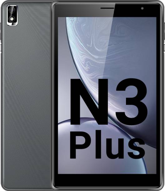 I Kall N3 Plus 3 GB RAM 32 GB ROM 8 inch with Wi-Fi+4G Tablet (Black)