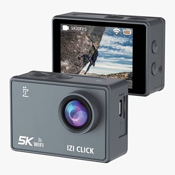 IZI 5K Action camera with EIS stabilization CLICK Sports and Action Camera