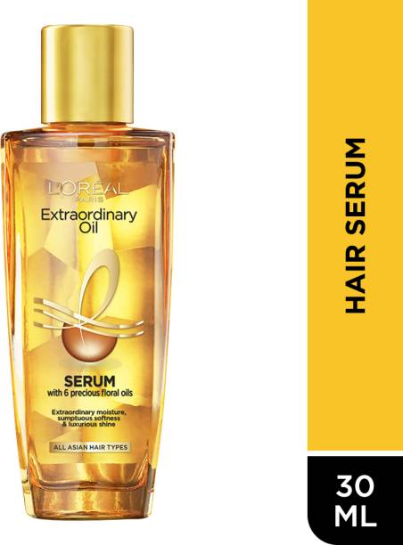 L'Oréal Paris Extraordinary Oil Hair Serum| For Dry & Frizzy Hair|6 Rare Flower Oils