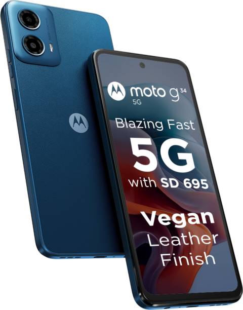Motorola G34 5G (Ocean Green, 128 GB)