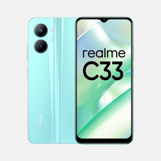 realme C33 (Aqua Blue, 64 GB)