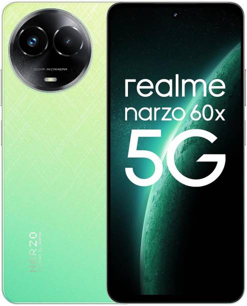 realme Narzo 60x 5G (Stellar Green, 128 GB)  (4 GB RAM)