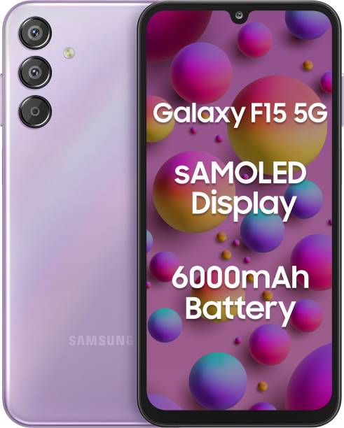 SAMSUNG Galaxy F15 5G (Groovy Violet, 128 GB)