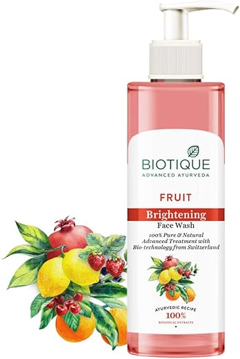 Biotique Fruit Brightning Face Wash, 200ml
