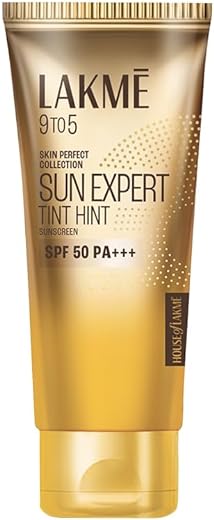 Lakme Sun Expert SPF 50 PA+++Ultra Matte Tinted Sunscreen, Sun Protection with Even Tone Skin, 50ml