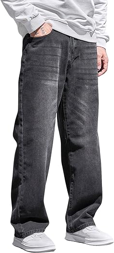 Lymio Men Jeans || Men Jeans Pants || Denim Jeans || Baggy Jeans for Men (Jeans-04-05)