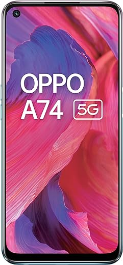 OPPO A74 5G (Fantastic Purple,6GB RAM,128GB Storage) with No Cost EMI/Additional Exchange Offers