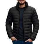 Ben Martin Men's Nylon Jacket|Standard Length Puffer Winter Bomber Jacket|Stylish Jacket|Biker Casual Hoody Jacket