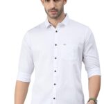 Majestic Man Men Classic Slim Fit Pure Cotton Casual Shirt