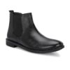 AADI Men's Synthetic Leather Lightweight Comfortable Trendy Outdoor Casual Shoes Slip On Chelsea Boots