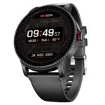 Boat Lunar Discovery w/ 1.39" (3.5 cm) HD Display, Turn-by-Turn Navigation, DIY Watch Face Studio, Bluetooth Calling, Emergency SOS, QR Tray, Smart Watch for Men & Women(Active Black)