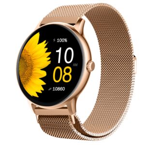 Fire-Boltt Phoenix Ultra Smart Watch 1.39" HD Display, Bluetooth Calling, AI Voice Assistant, 120 Sports Modes, IP67 Waterproof, SpO2 Monitor Smart Watch for Man & Woman - Gold